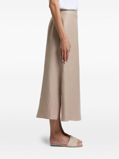 PESERICO side-slit skirt