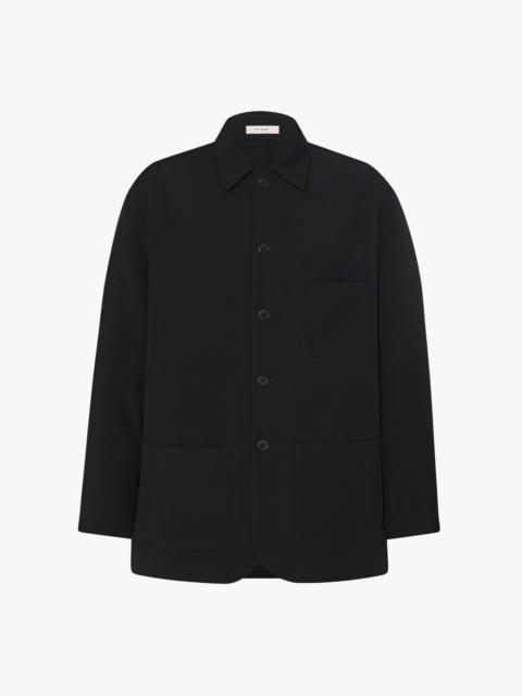 The Row Casey Shirt in Wool