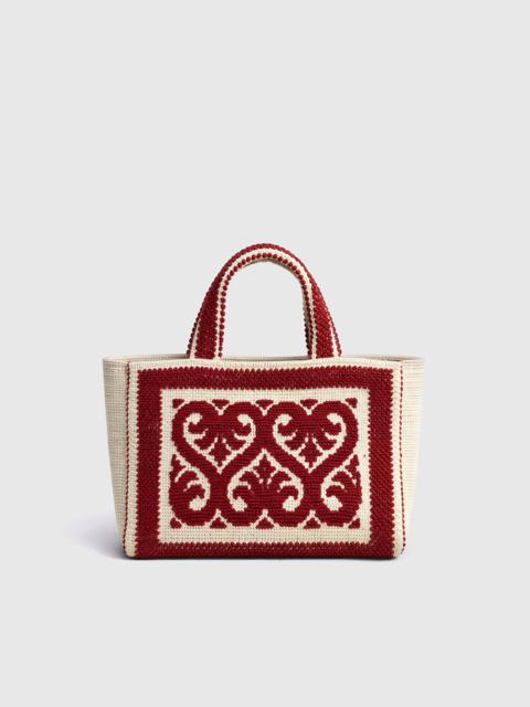 ATP ATELIER Costantine Melograno Cotton Mini Tote Bag