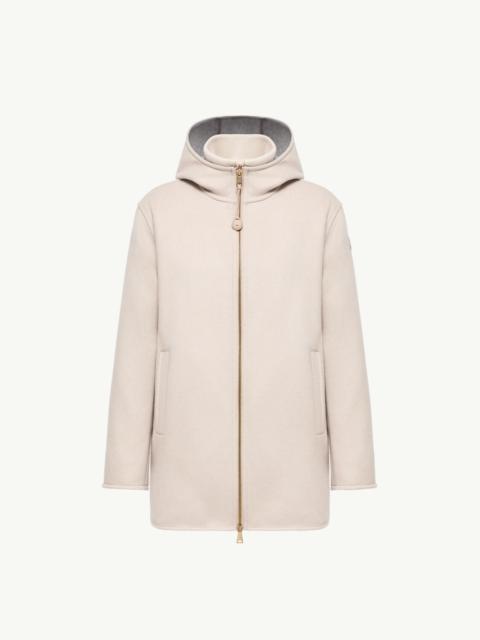 Moncler Hemiptere 3-in-1 Hooded Wool & Cashmere Down Jacket