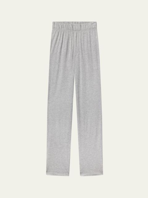 ÉTERNE Waffle-Knit Lounge Pants