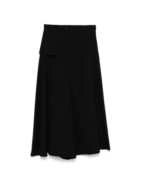 Yohji Yamamoto drop-crotch trousers