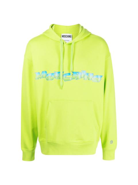 logo-print hoodie