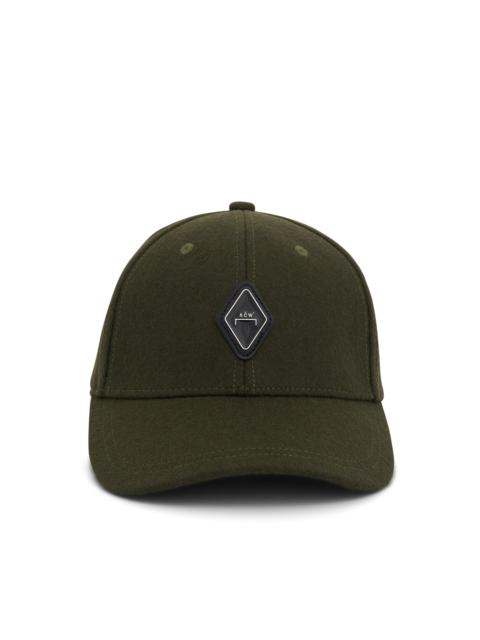 A-COLD-WALL* Diamond Wool Cap in Pine Green