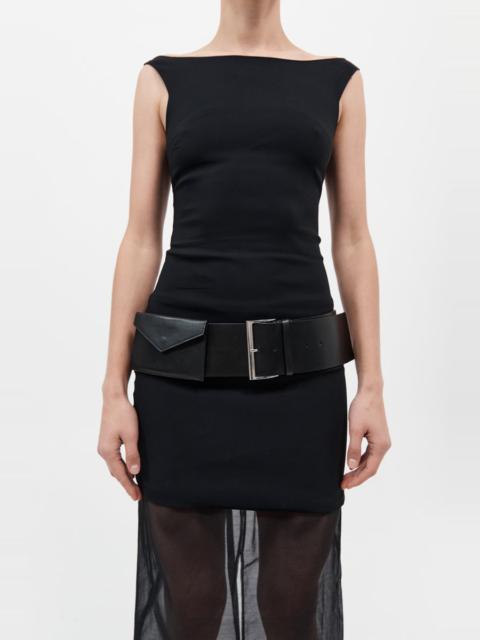 ST. AGNI Wide Utility Belt - Black