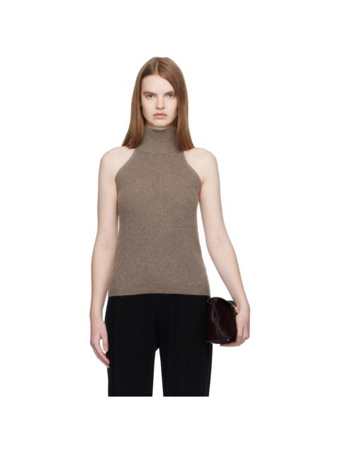 LISA YANG Taupe 'The Freya' Top