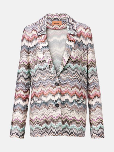 Missoni Zigzag single-breasted blazer