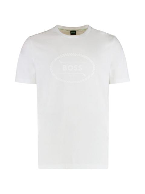 BOSS logo-print T-shirt