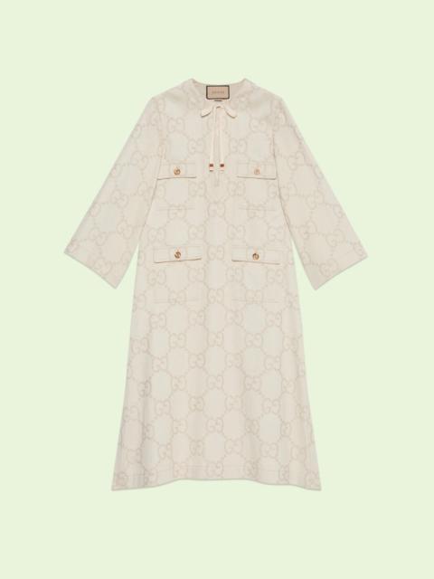 GUCCI Maxi GG cotton dress