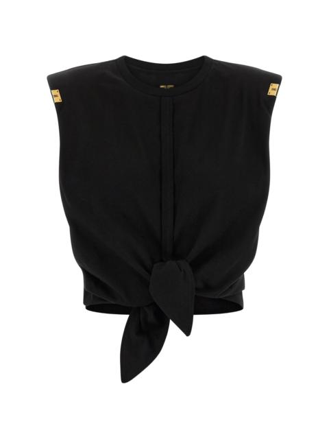 ELISABETTA FRANCHI Elisabetta Franchi Knot-detail Tank Top