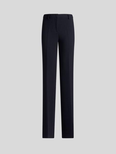 Etro WOOL-BLEND TROUSERS