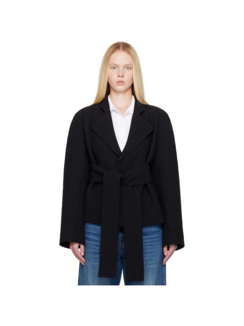 KHAITE Black Edith Jacket