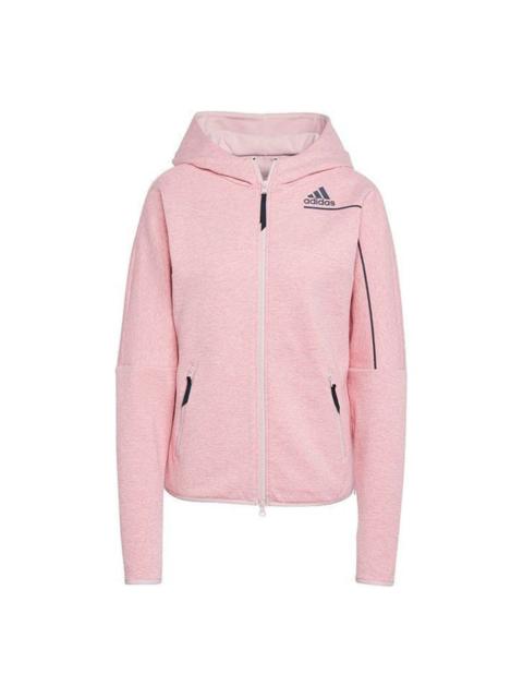 adidas (WMNS) adidas Z.N.E FZ Sports Jacket 'Pink' GU2081