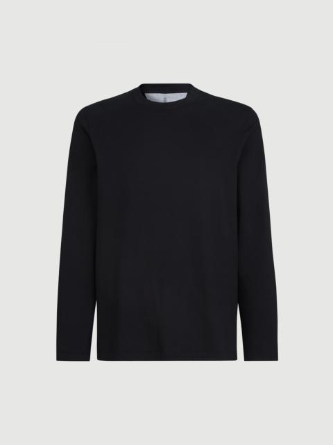 Brunello Cucinelli Cotton jersey long sleeve crew neck T-shirt