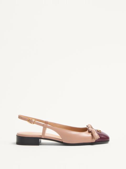 Valentino VALET DU ROI KID SLINGBACK BALLERINA 25MMM