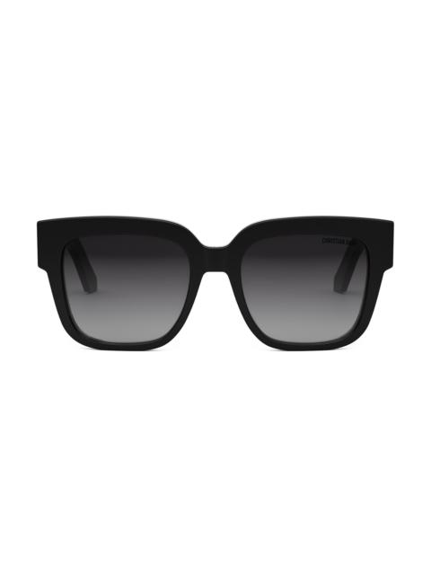 Dior Women's DioRésille S1I 54MM Square Sunglasses - Black Gold Black