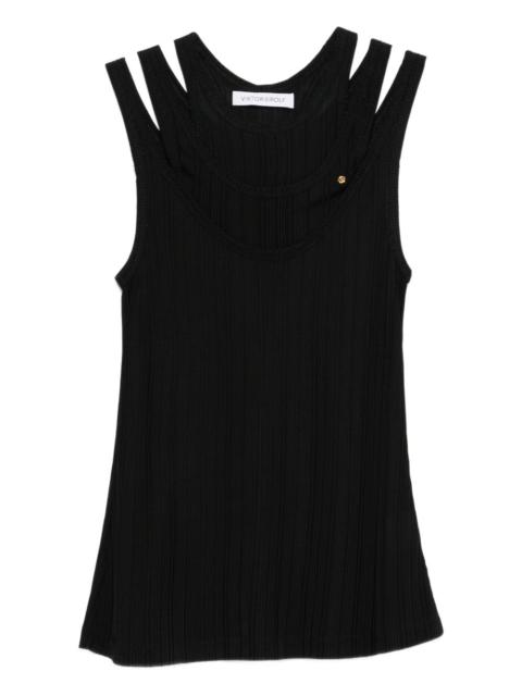 VIKTOR & ROLF cut-out tank top