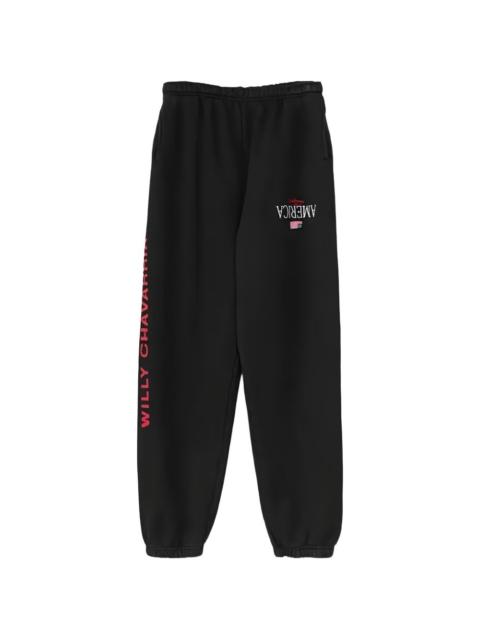 WILLY CHAVARRIA elasticated-waistband track pants