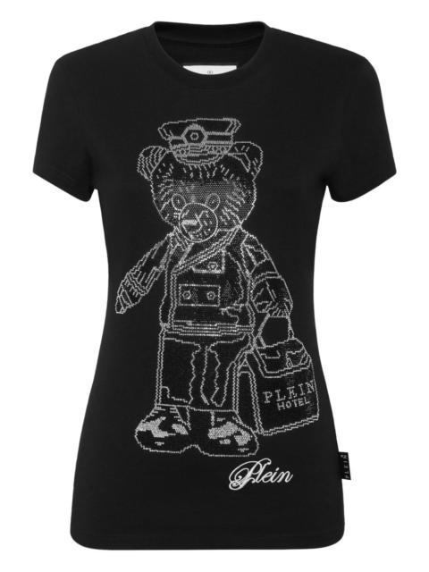 PHILIPP PLEIN crystal-embellished T-shirt