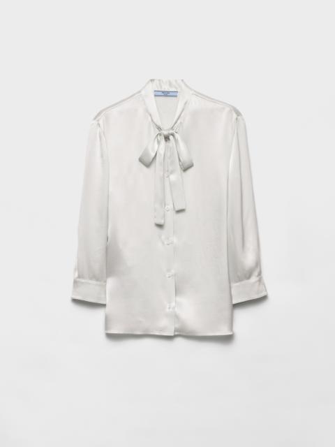 Prada Satin crepe shirt