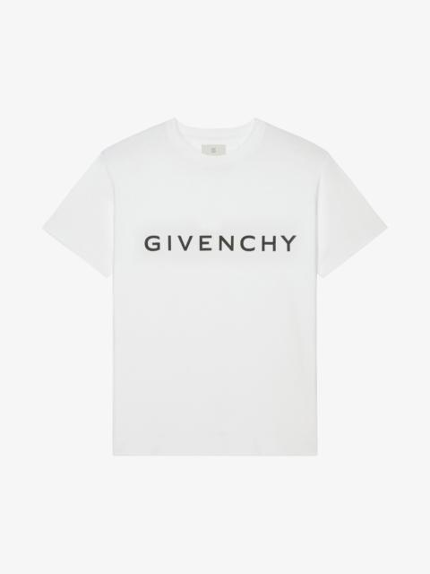 Givenchy GIVENCHY ARCHETYPE OVERSIZED T-SHIRT IN COTTON