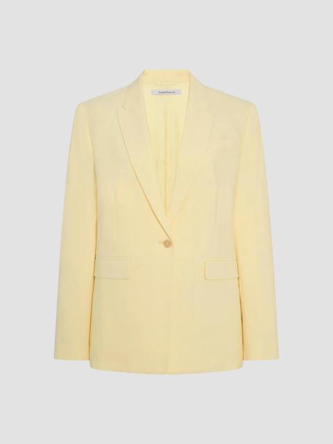 Another Tomorrow Women's Single Button Jacket - Sunlight