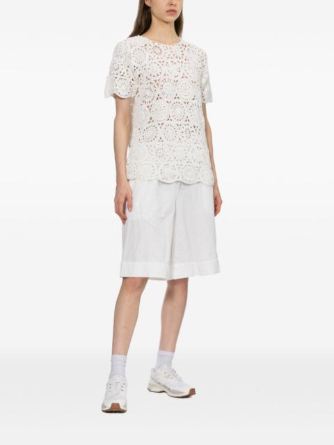 Comme Des Garçons crochet top