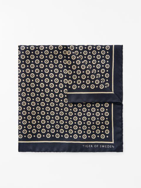 TIGER OF SWEDEN Floria Silk Handkerchief