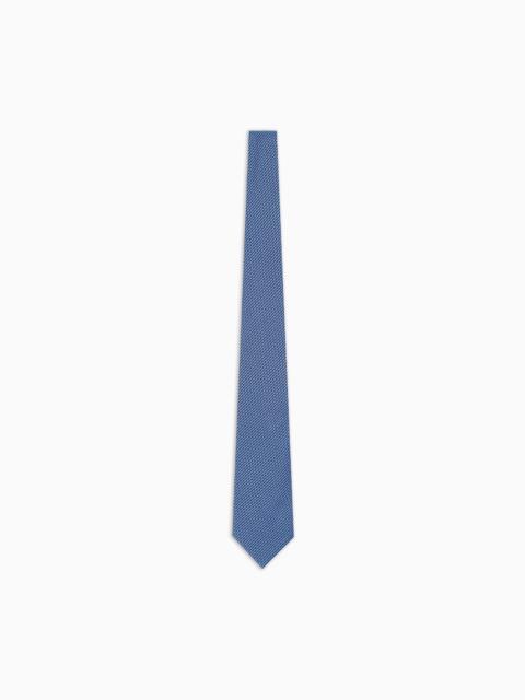 GIORGIO ARMANI JACQUARD SILK TIE