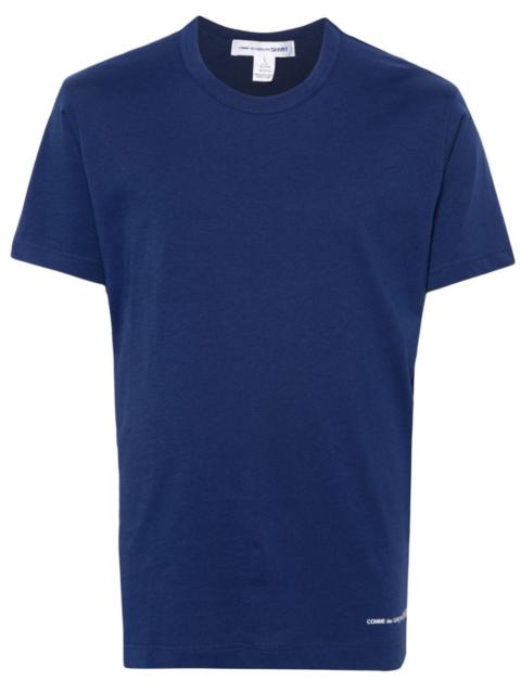 Comme Des Garcons Shirt T-shirt Blu Uomo
