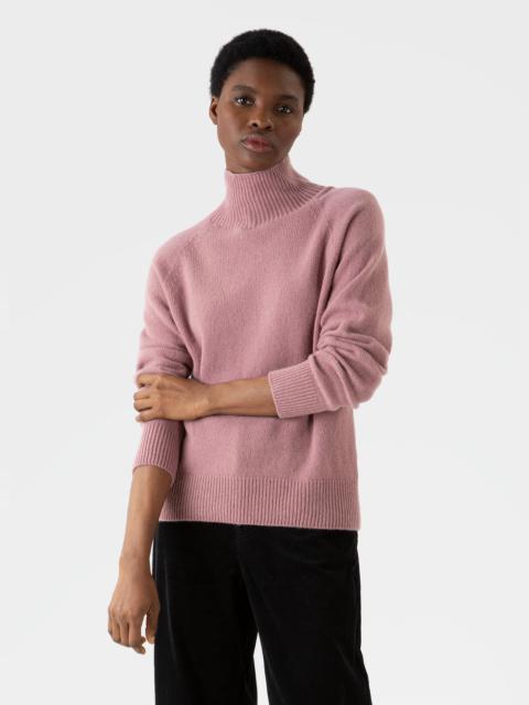 Lambswool Funnel Neck Jumper