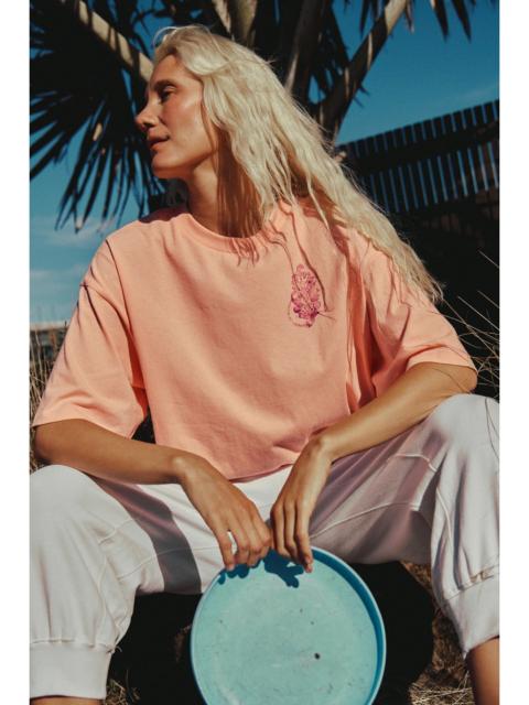 FREE PEOPLE Tackle Logo Tee