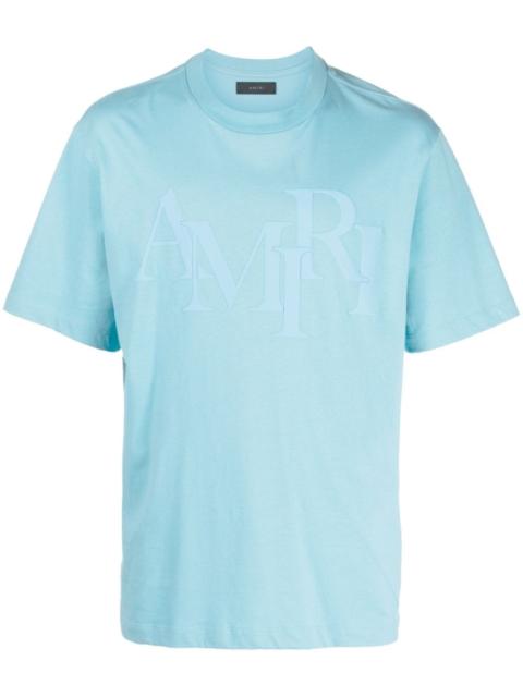 AMIRI Staggered logo-appliquÃ© T-shirt