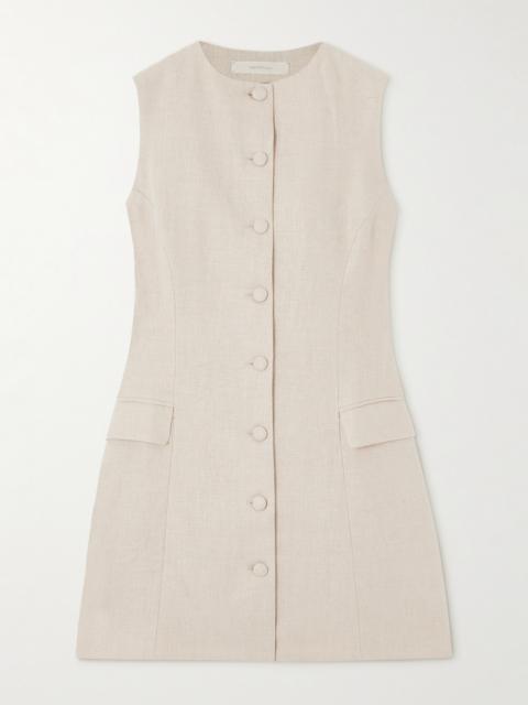 FAITHFULL Jane Linen Mini Dress