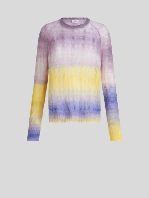 Etro SWEATER WITH FADING EFFECT