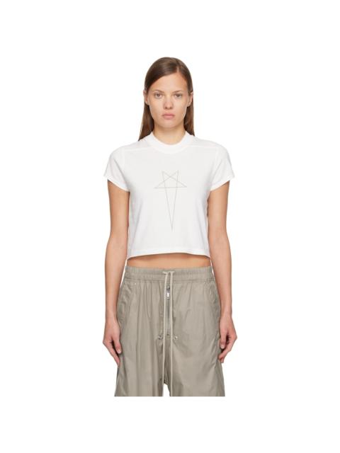 Rick Owens DRKSHDW Off-White Concordians Cropped Small Level T-shirt