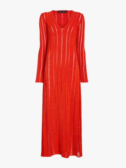 Proenza Schouler Maelle Dress in Drop Needle Tweed