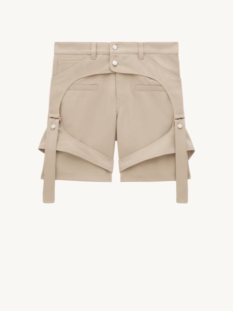 courrèges RETRO TWILL CHAPS SHORT