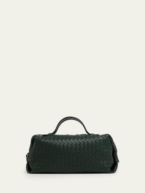 Bottega Veneta Gioco Leather Top-Handle Bag