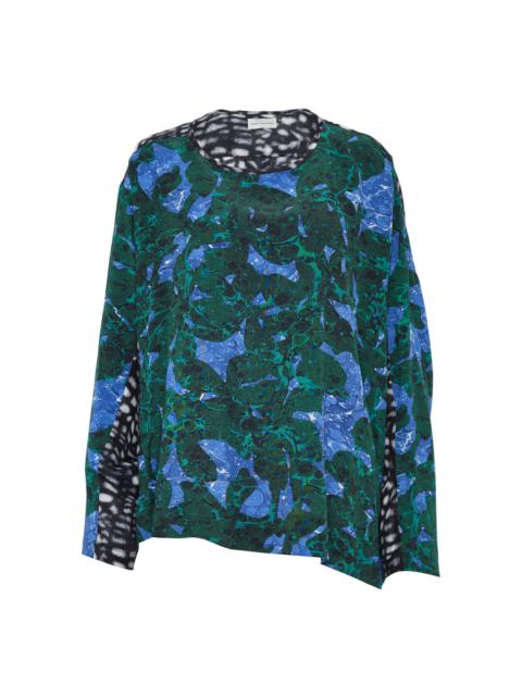 Dries Van Noten Loose Fit Asymetrical Top