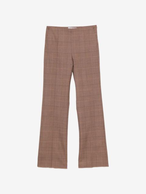 Max Mara Prince of Wales check trousers