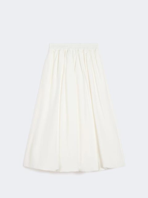 WEEKEND Max Mara Cotton balloon skirt - IVORY