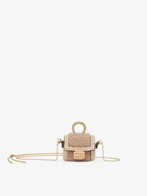 FENDI Pink sheepskin charm