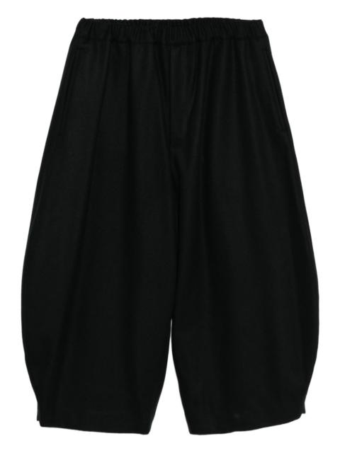 BLACK COMME des GARÇONS cropped tapered trousers