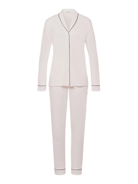 HANRO Natural Comfort TENCEL™ Button Front Pajama Set