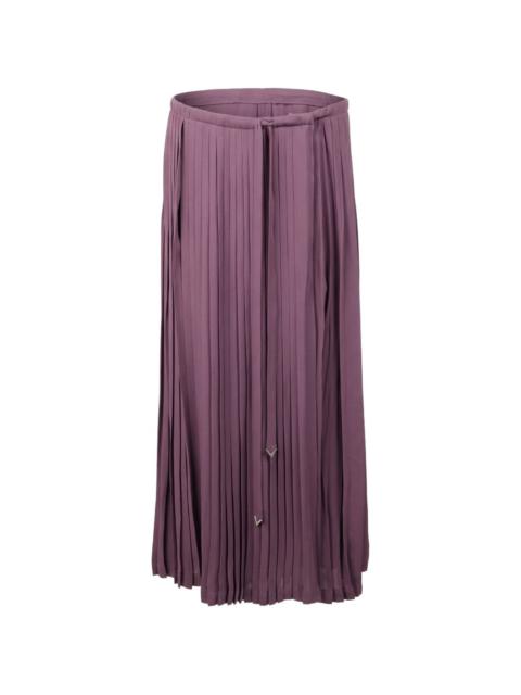 Valentino pleated tie trousers