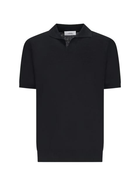 LARDINI polo-neck T-shirt