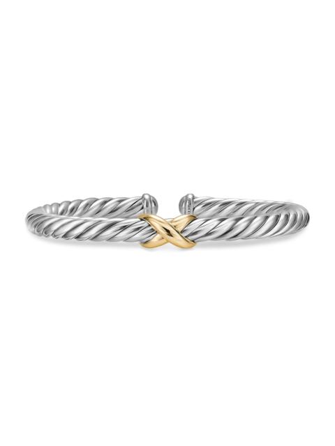DAVID YURMAN Women's Cable Flex X Bracelet in Sterling Silver - Silver