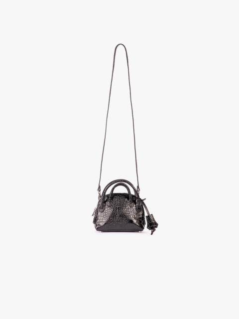 A.W.A.K.E. MODE SMALL LIV DOUBLE HANDLE BAG BLACK