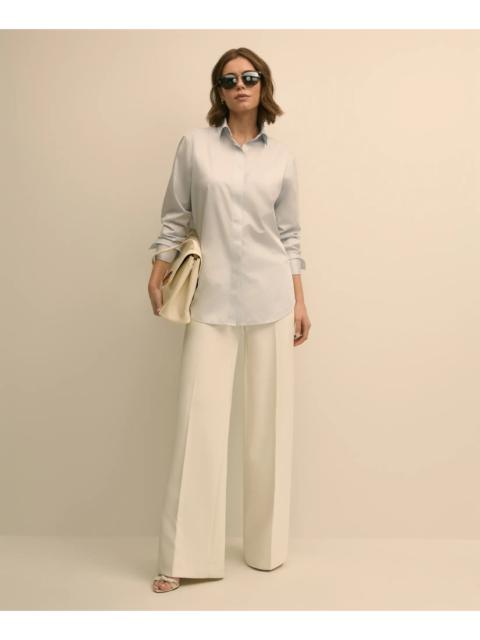 Brooks Brothers Supima® Cotton Sateen Relaxed Shirt
